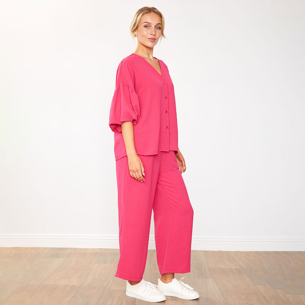 Ria Co-ord (Fuchsia)