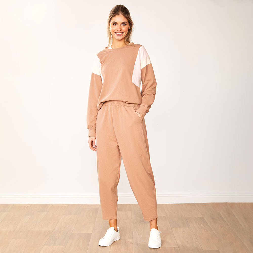 Lindy Tracksuit (Taupe)