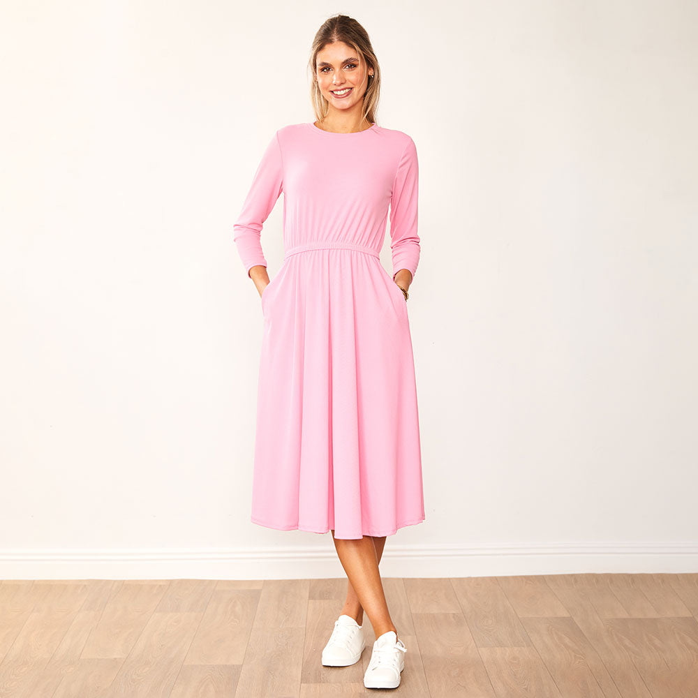 Heidi Dress (Pink)