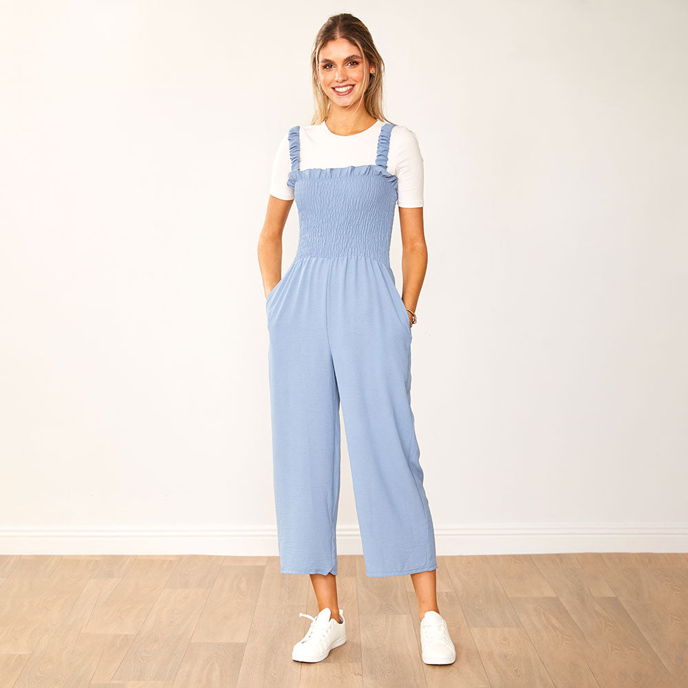 Kyle Jumpsuit Rose & Blue (2 for €68)