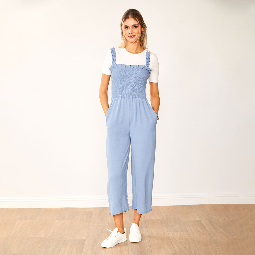 Kyle Jumpsuit Blue & Green (2 for €68)