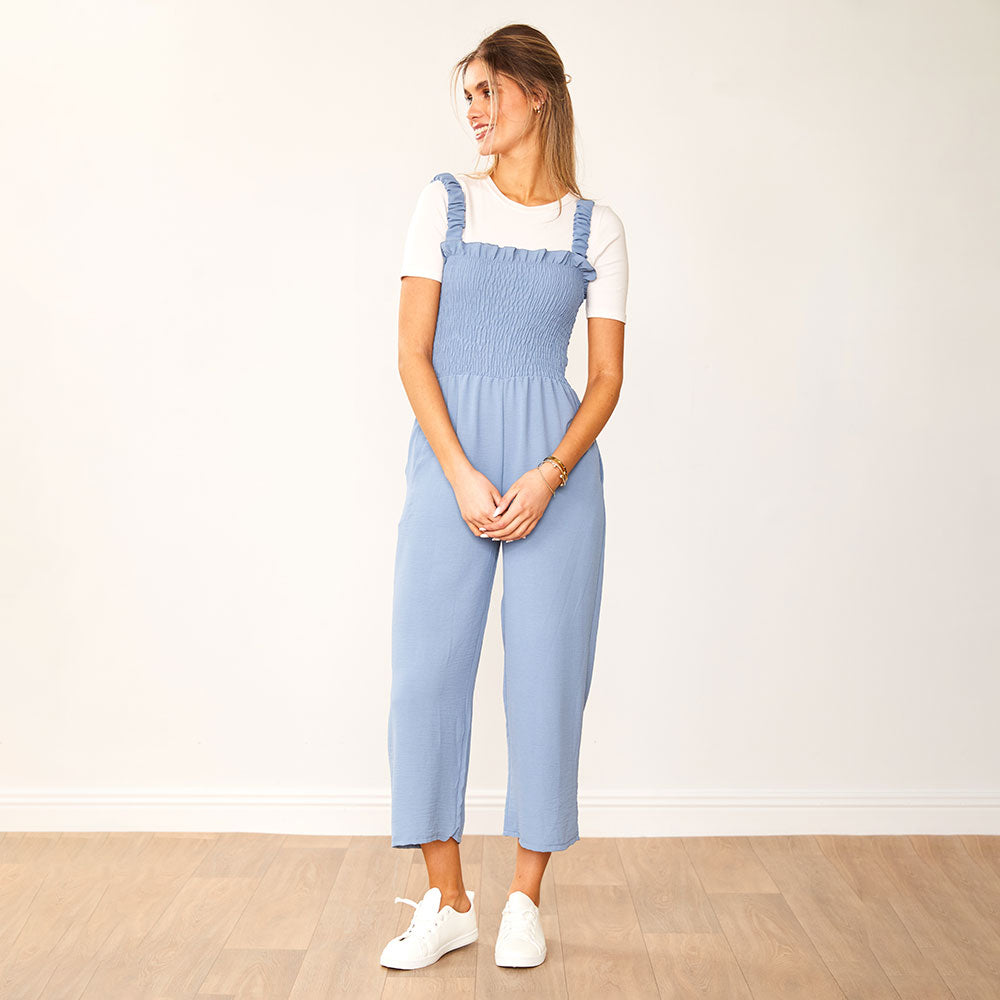 Kyle Jumpsuit Rose & Blue (2 for €68)