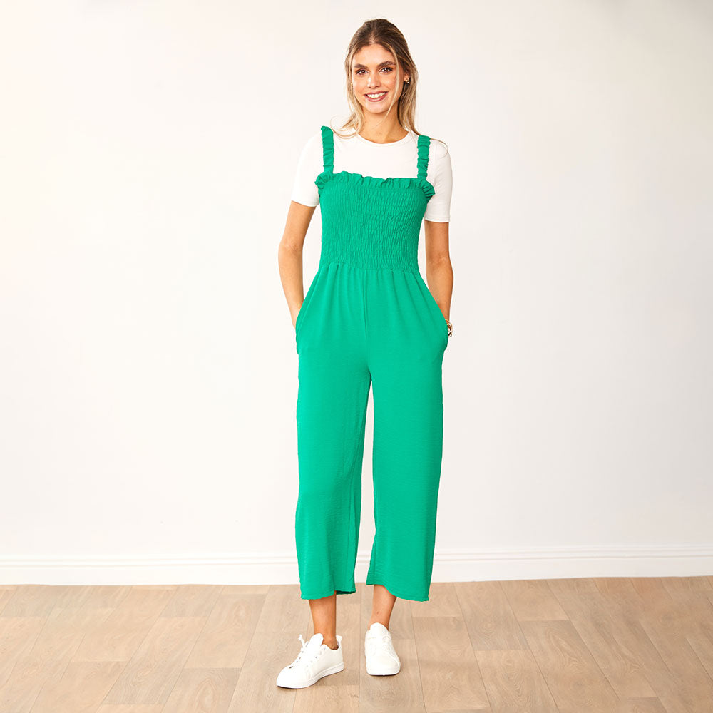 Kyle Jumpsuit Blue & Green (2 for €68)