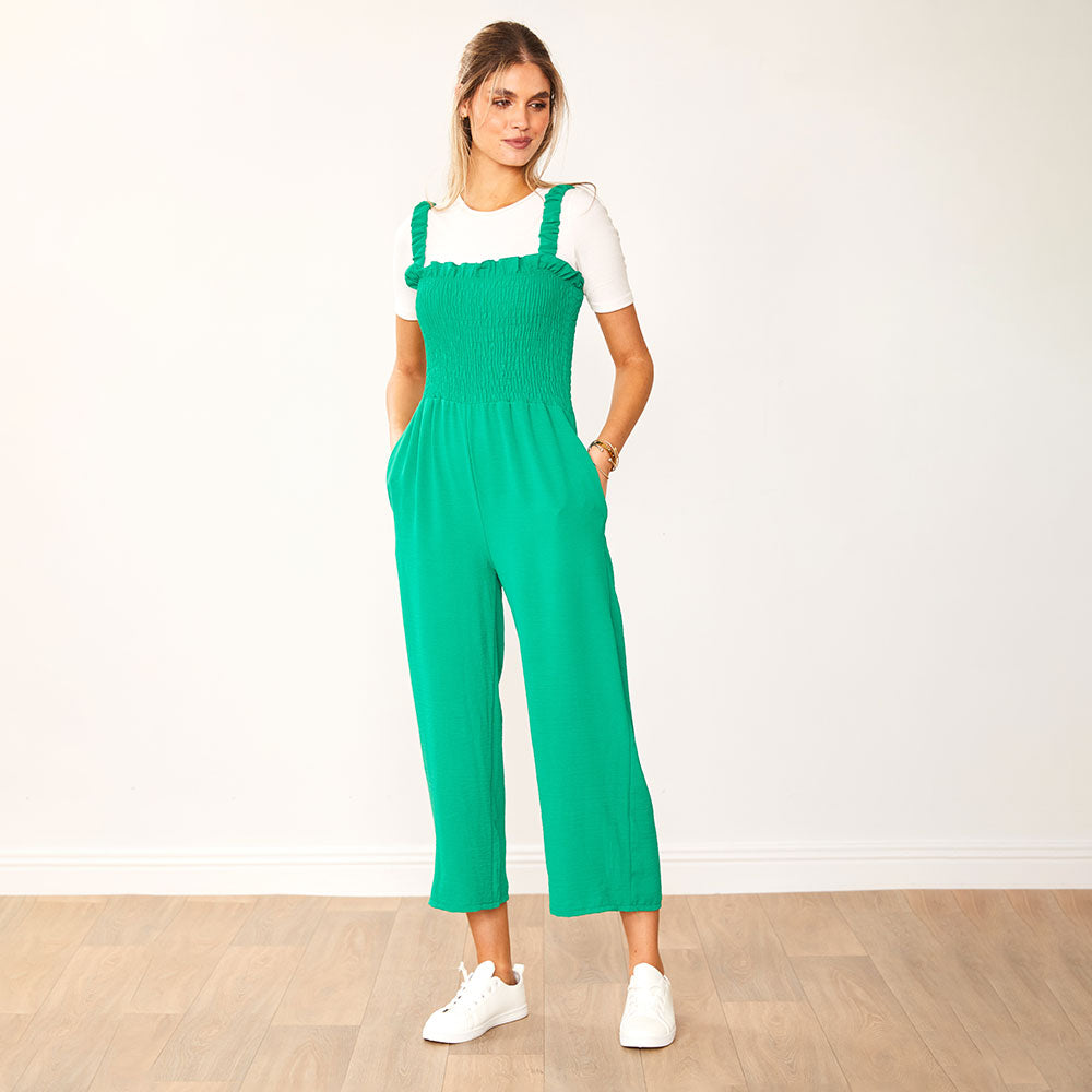 Kyle Jumpsuit Blue & Green (2 for €68)