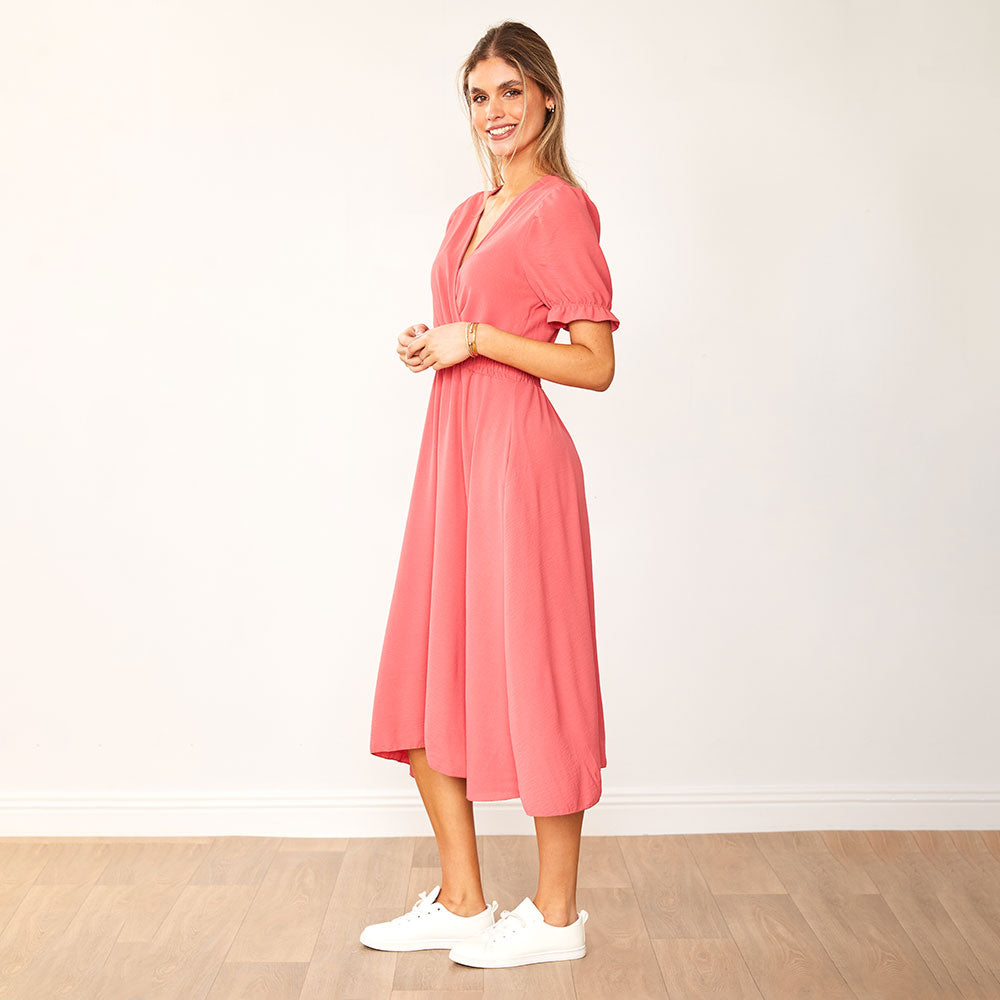Belle Dress (Rose) - The Casual Company