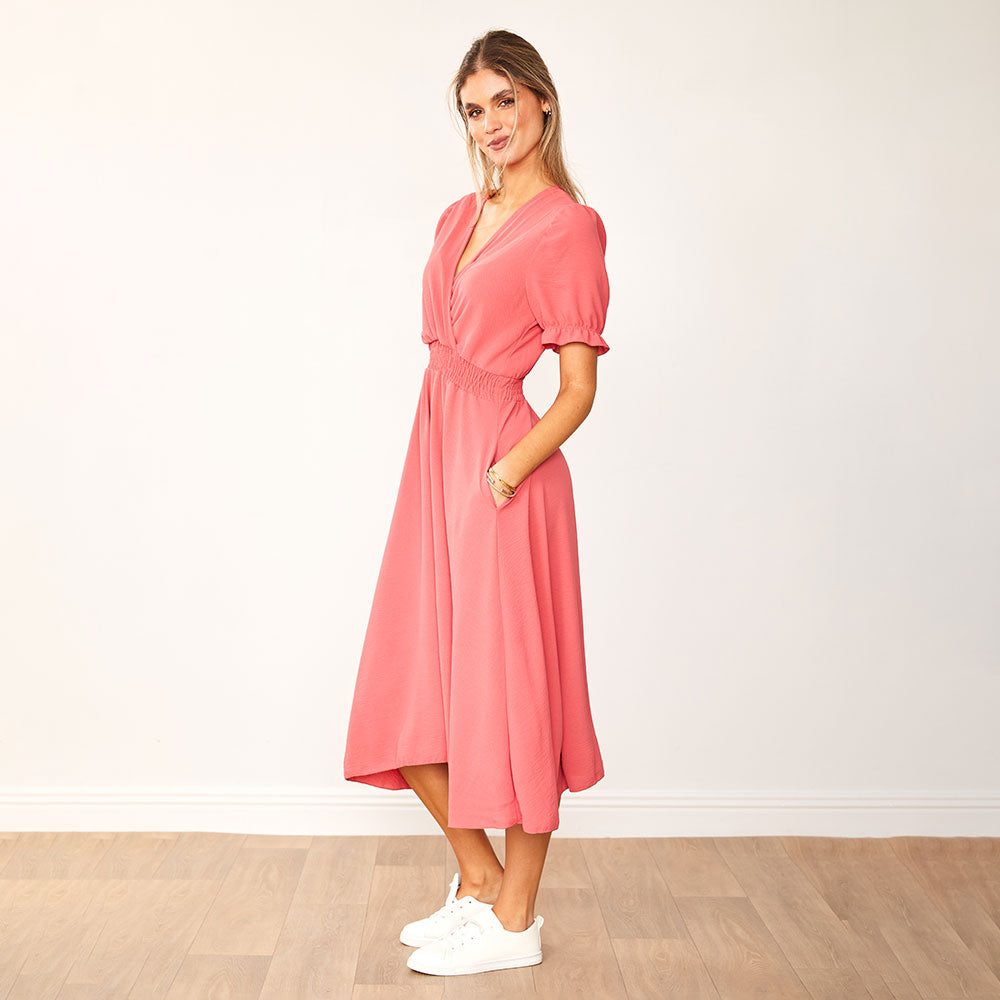 Belle Dress (Rose) - The Casual Company