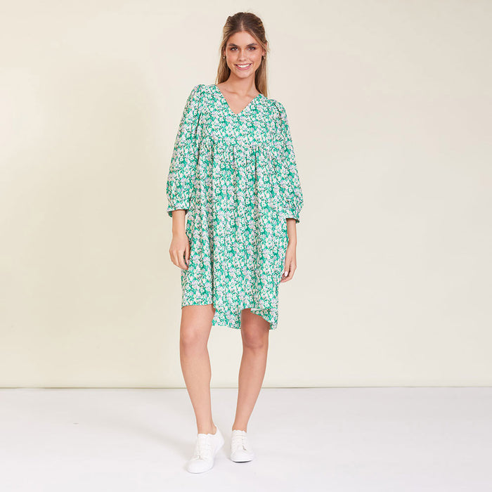 Alyssa Shirtdress, Flora