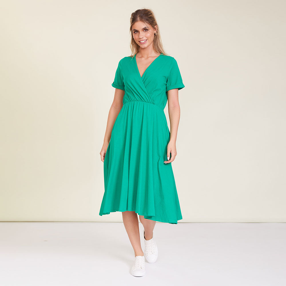 Archie Dress (Green) - The Casual Company
