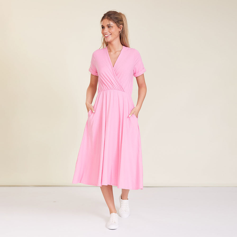 Archie Dress (Pink) - The Casual Company