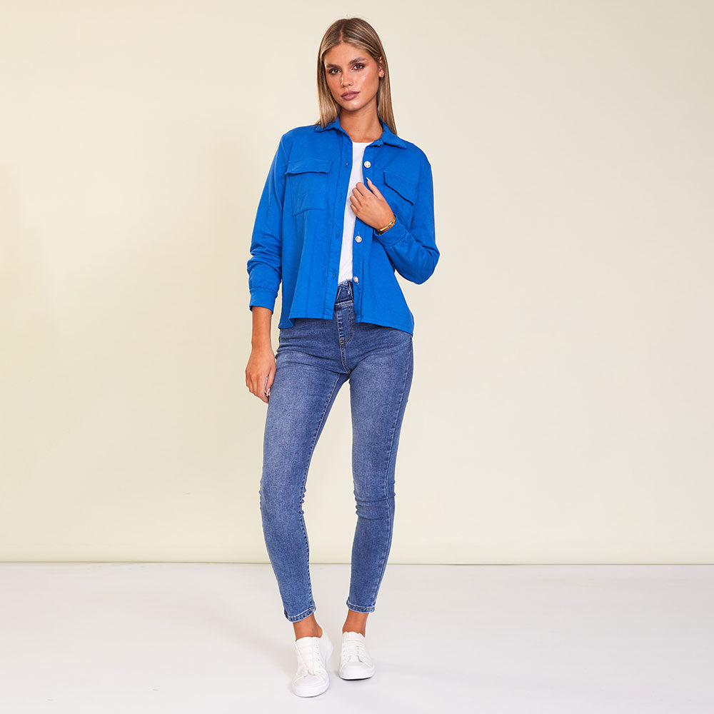 Jenny Top (Royal Blue)