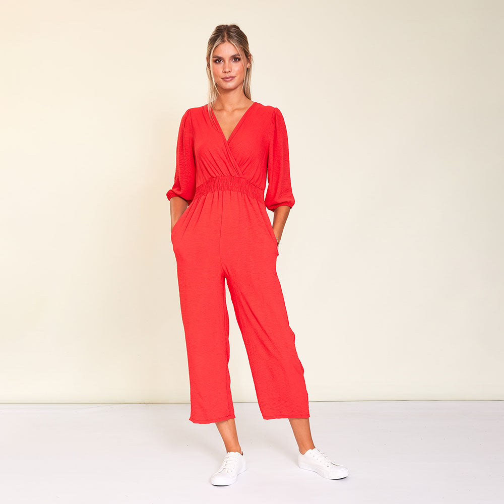 Lexi Jumpsuit (Red)