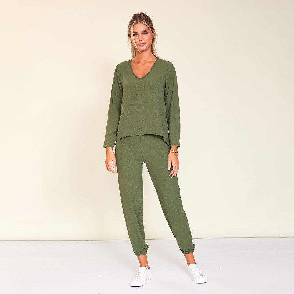 Libby Co-Ord (Olive)
