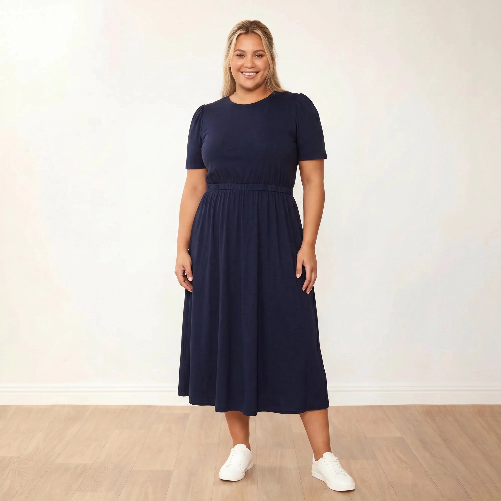 Eilish Dress (Navy)