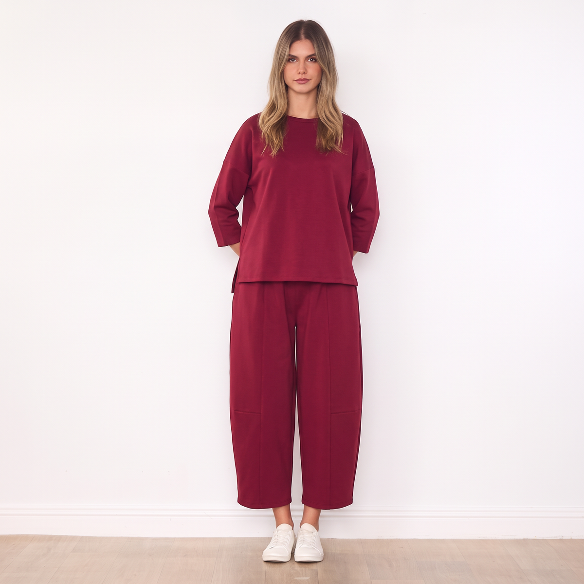 Zoe Co-ord (Burgundy)