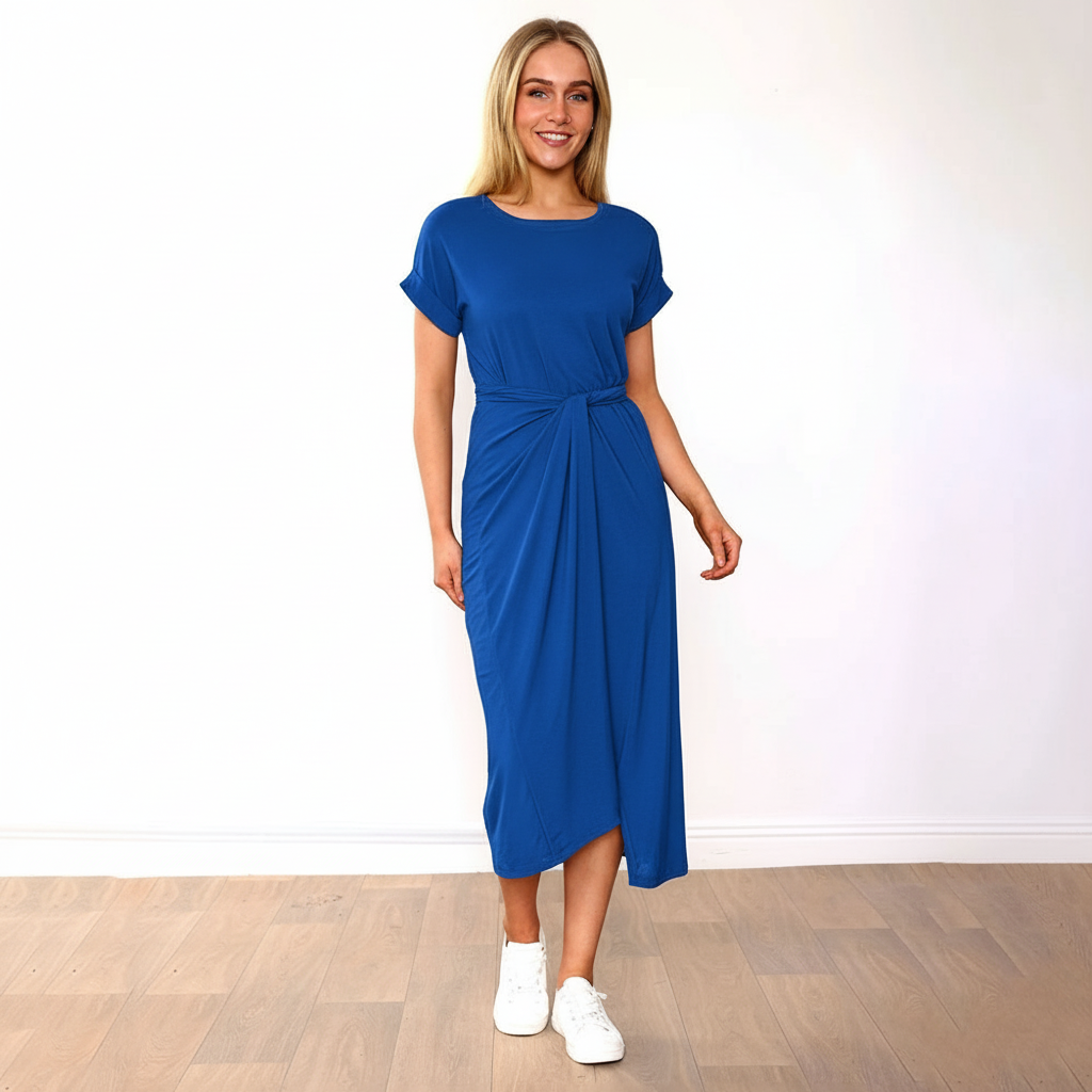 Lenny Dress (Cobalt)