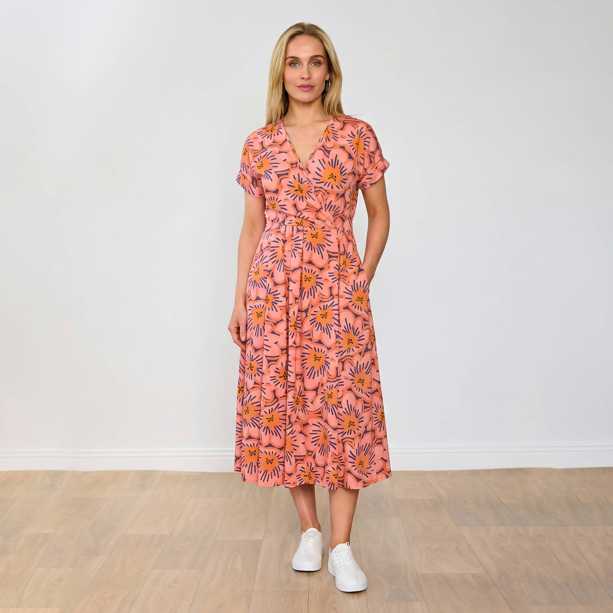 Kennedy Dress (Pastel Wild Flower)