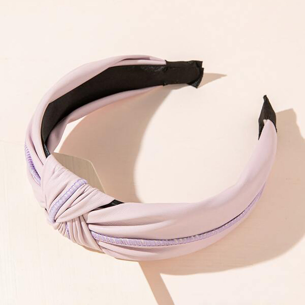 Knot Decor Headband (Lilac)