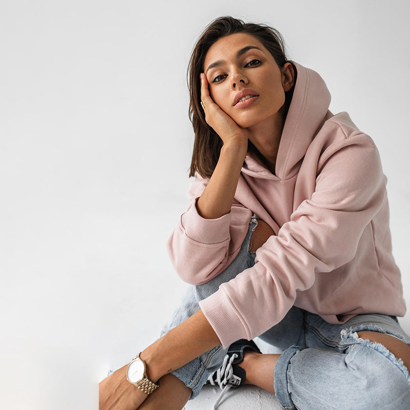 Ellie Oversized Hoody (Pink Salt)