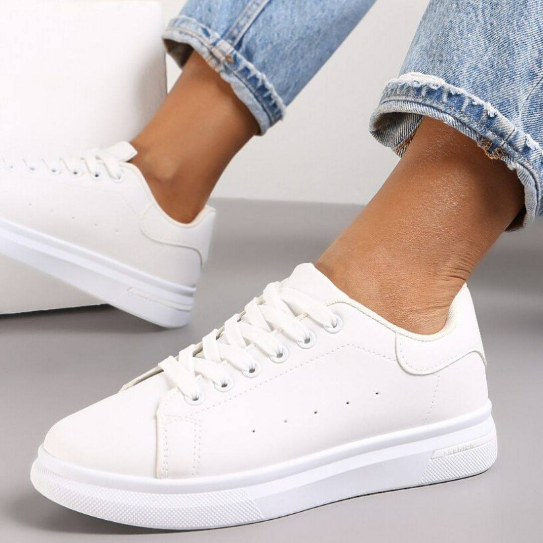 Niamh Sneakers (White) - The Casual Company