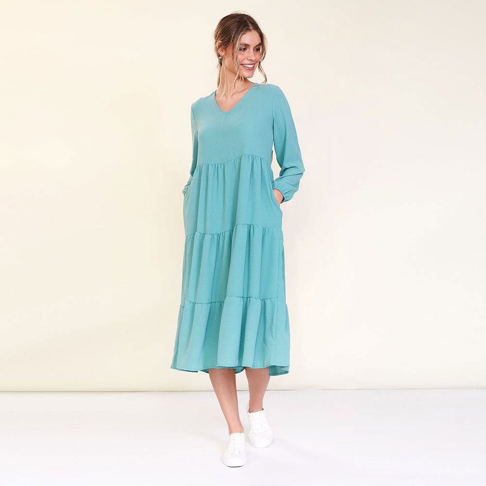 Sofia Dress (Mint)