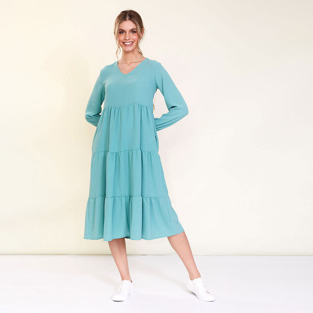 Sofia Dress (Mint)