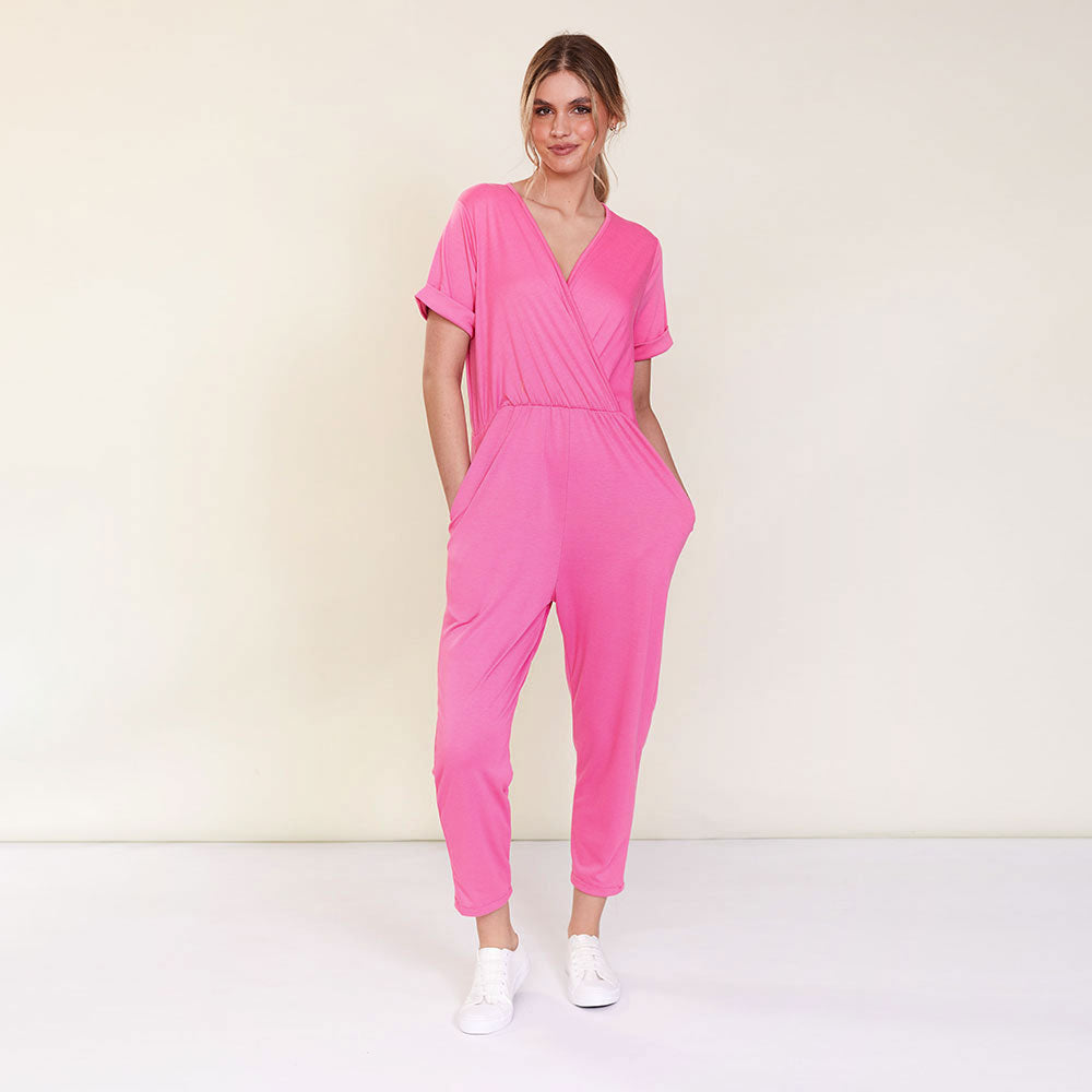Callie Jumpsuit (Pink)
