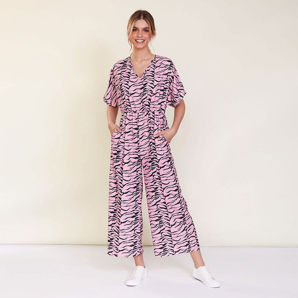 Becky Jumpsuit (Pink)