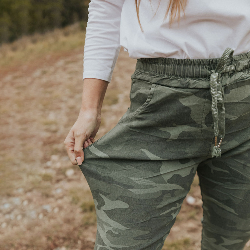 Military joggers store