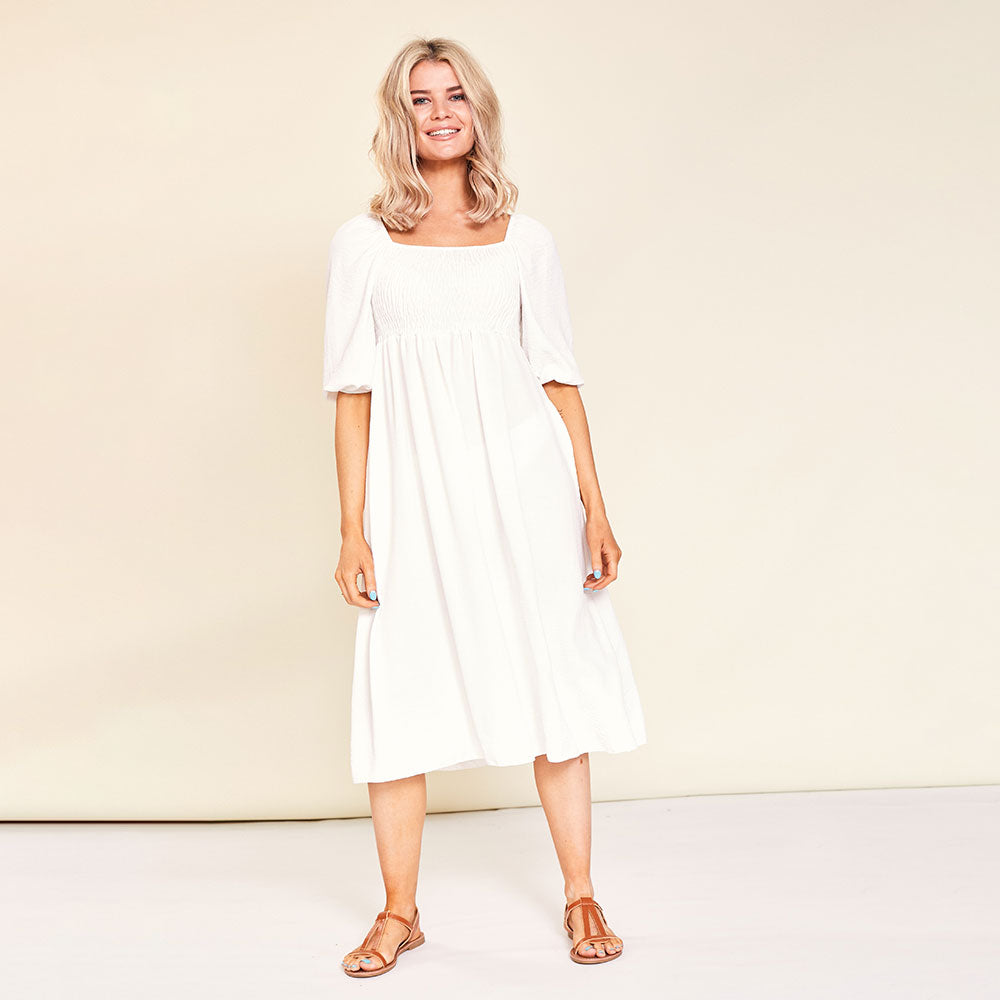 Vella Dress (White)
