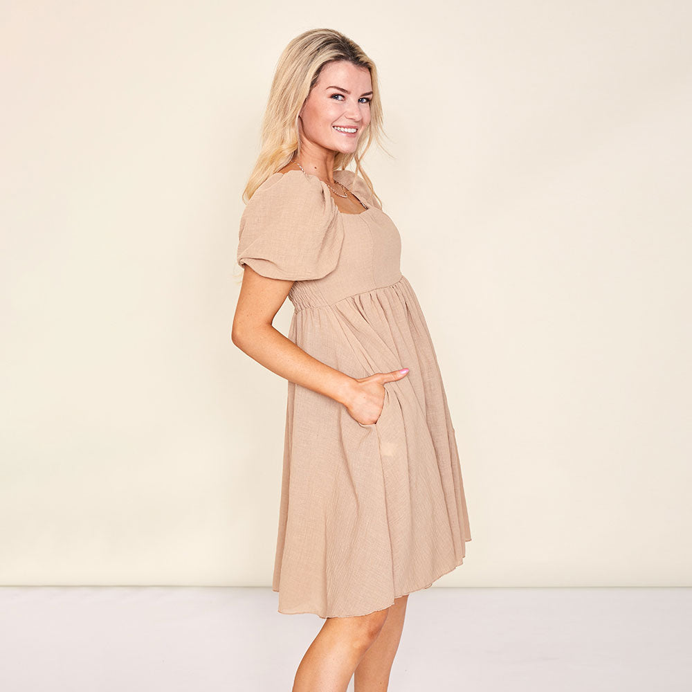 Milly Dress (Latte)