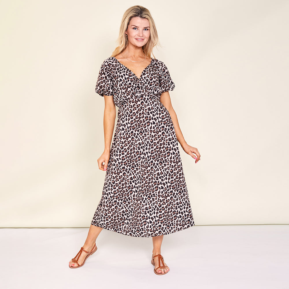 Elva Dress (Leopard)