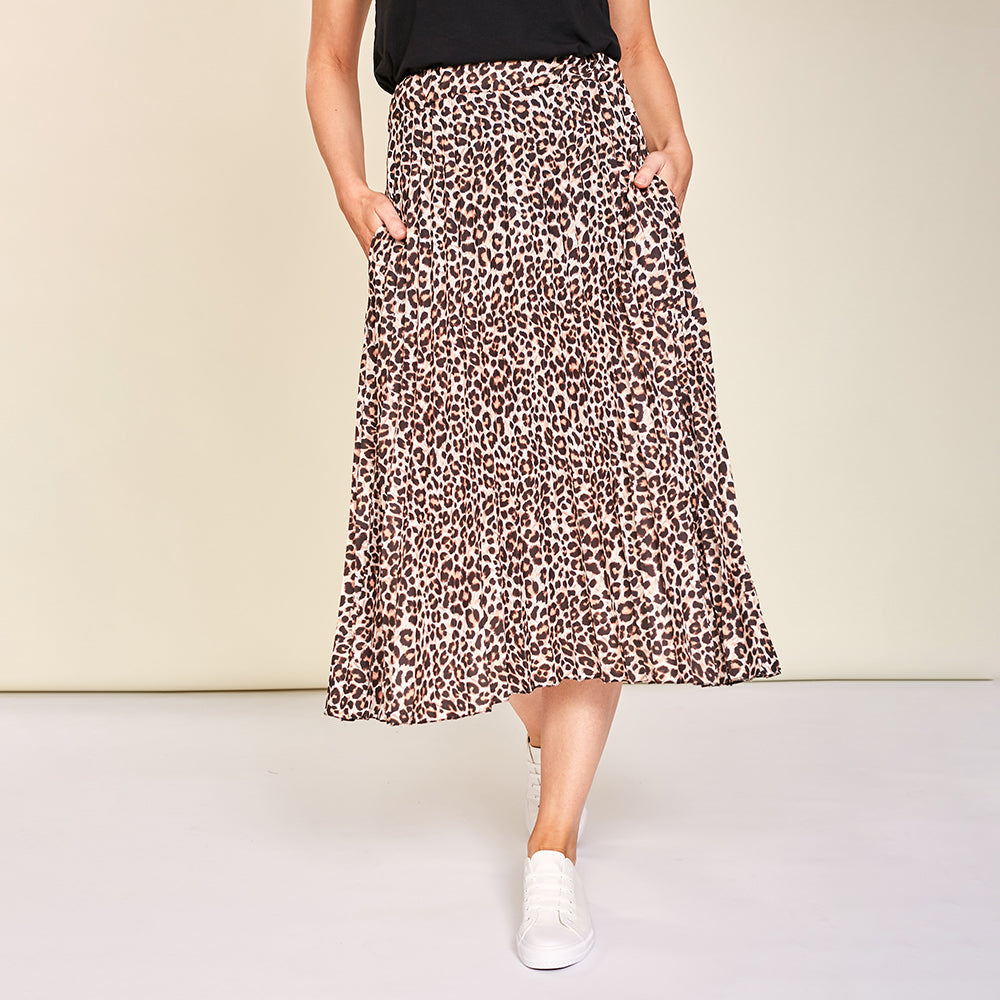 Tilly Skirt (Leopard)