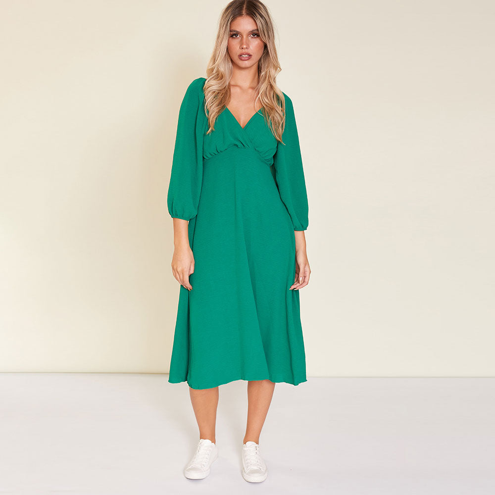 Reece Dress (Forest Green)
