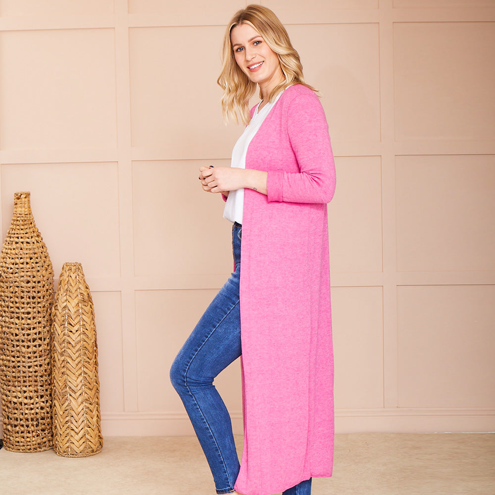 Emilia Cardigan (Fucsia)