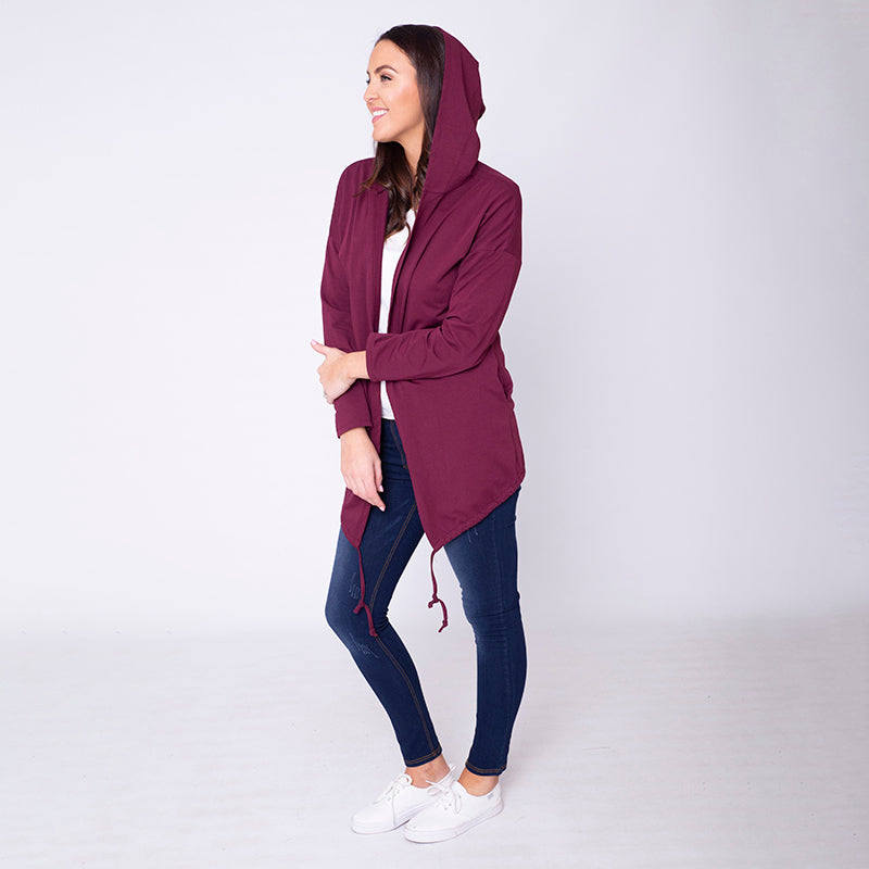 Pippa Parka Hoody Burgundy