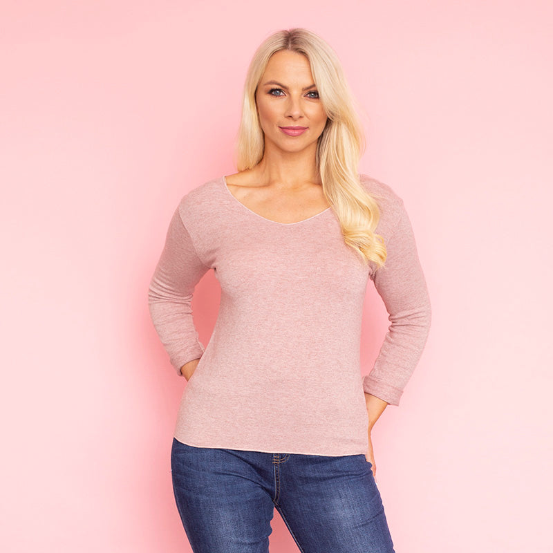 Melody Jumper (Champagne Pink)