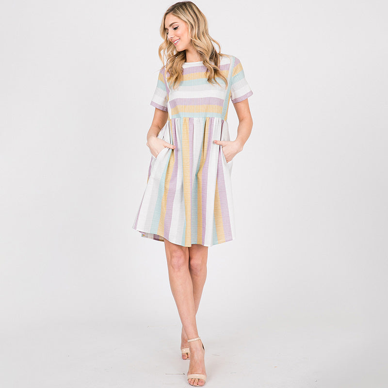 Reece Rainbow Dress