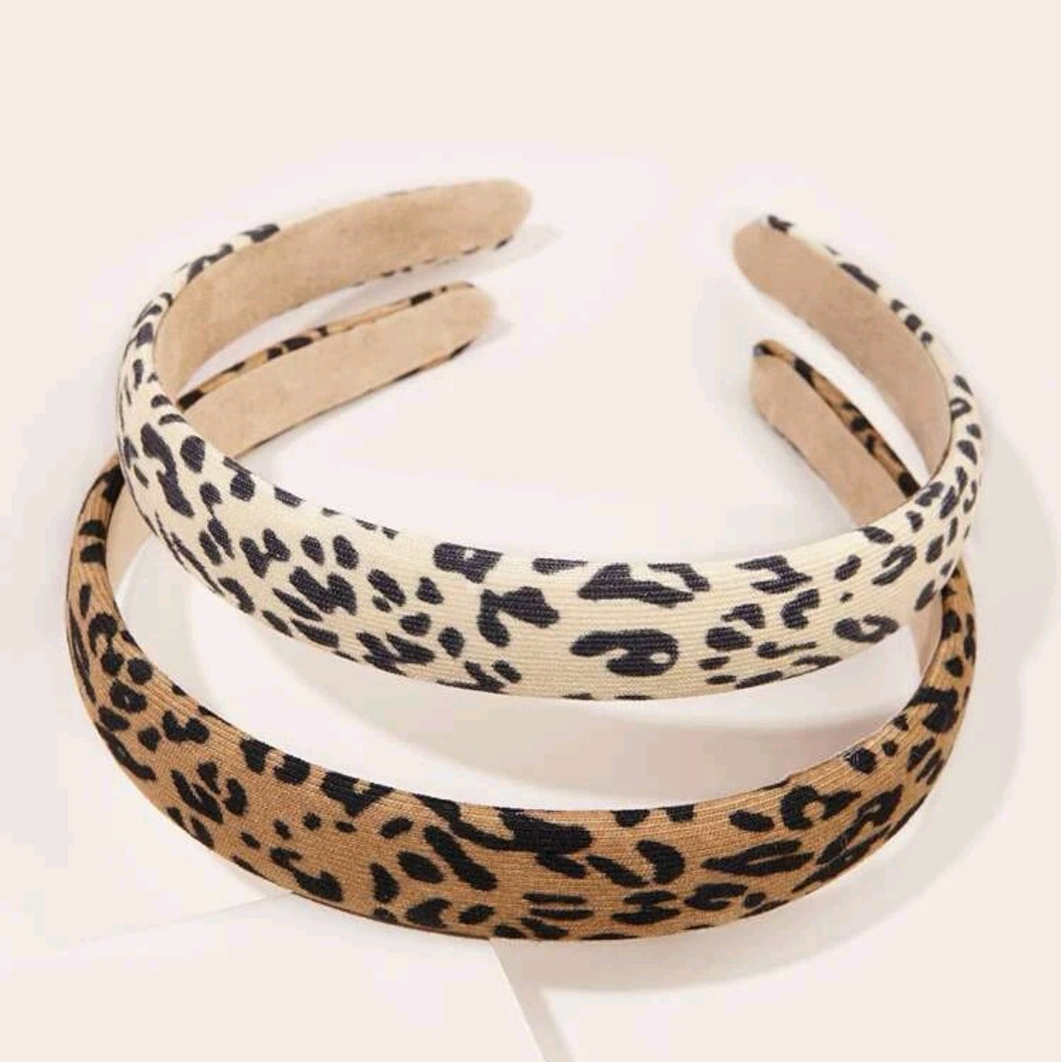 2pcs Simple Leopard Hairband - The Casual Company