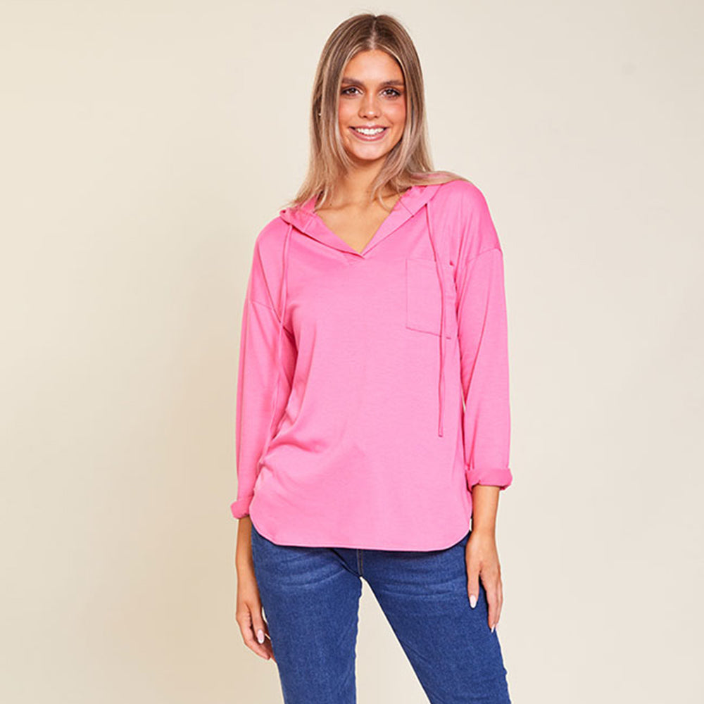 Darcey Hoody (Fuchsia)