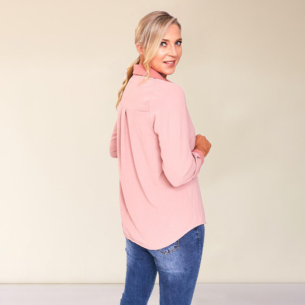 Alana Shirt (Dusty Pink)
