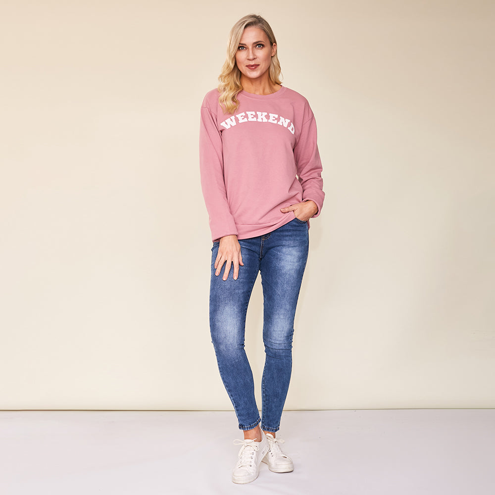 Hudson Sweatshirt (Pink)