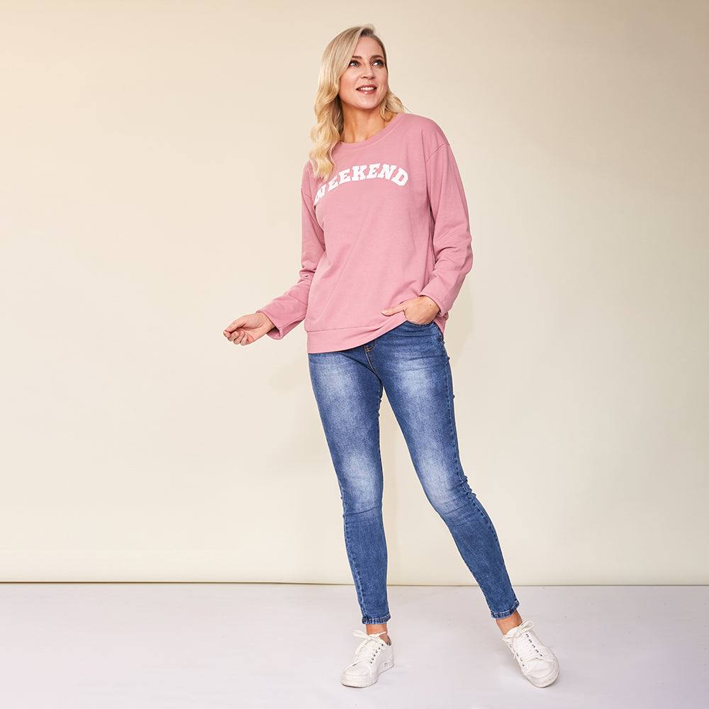 Hudson Sweatshirt (Pink)