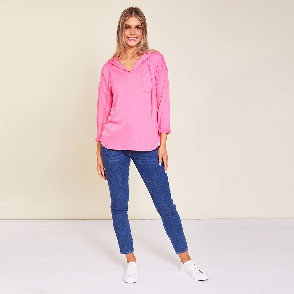 Darcey Hoody (Fuchsia)