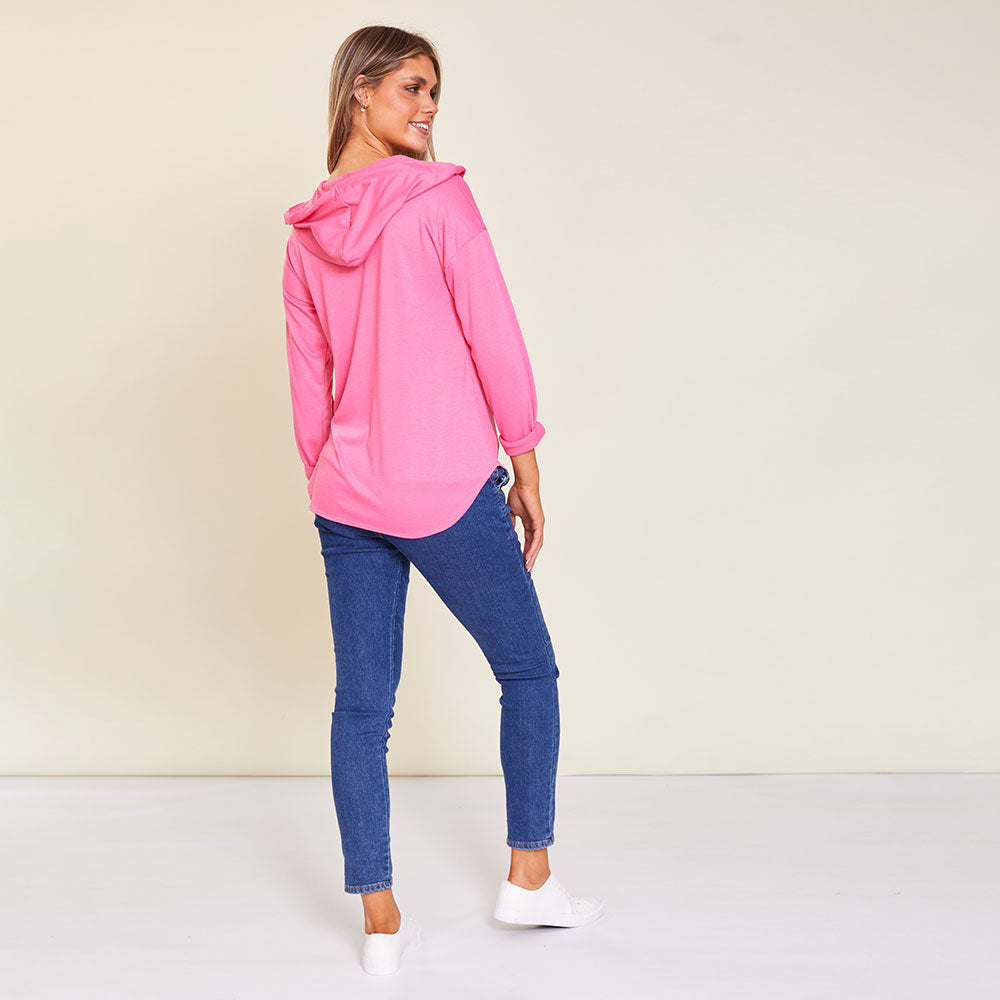 Darcey Hoody (Fuchsia)