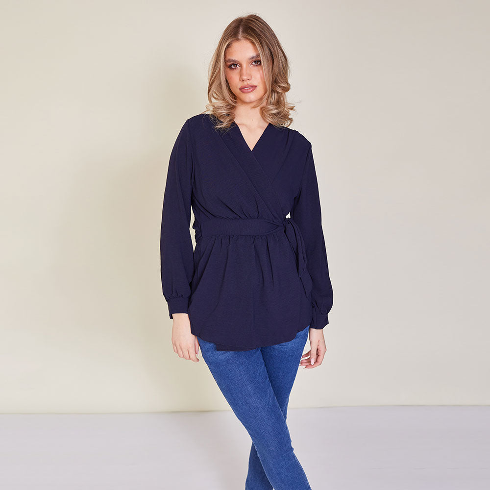 Talia Top (Navy)