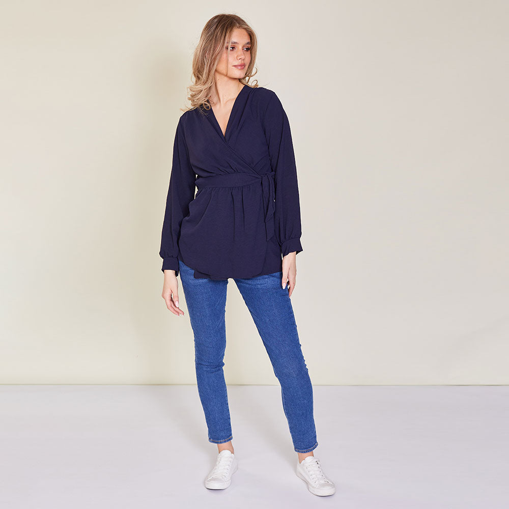 Talia Top (Navy)