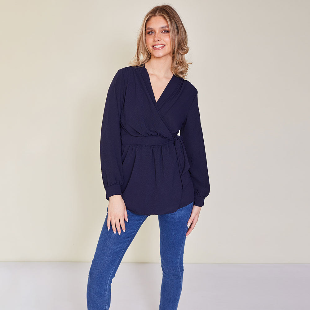 Talia Top (Navy)