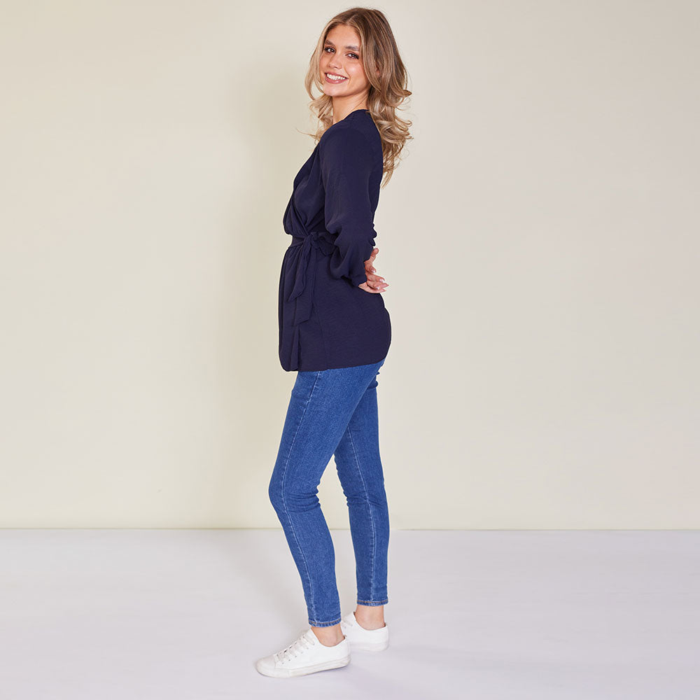 Talia Top (Navy)