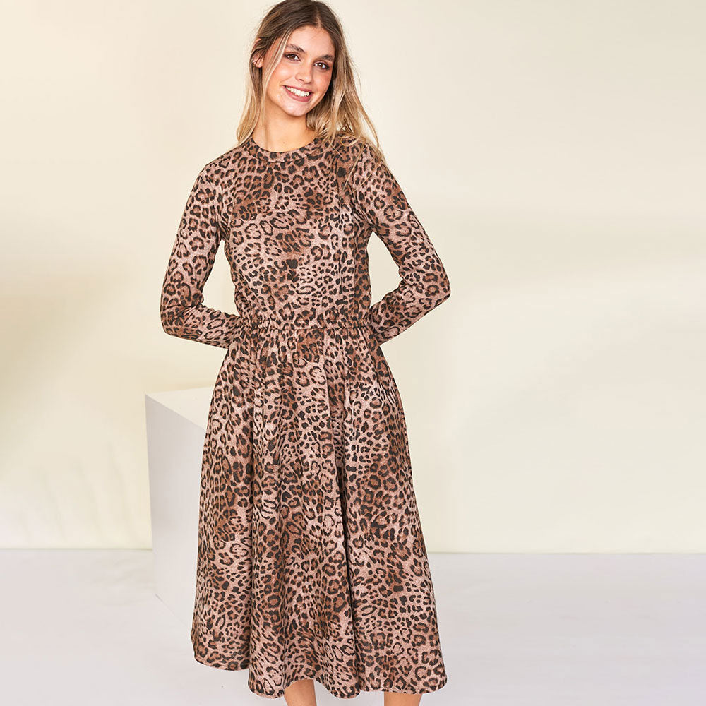 Annie Dress (Leopard)